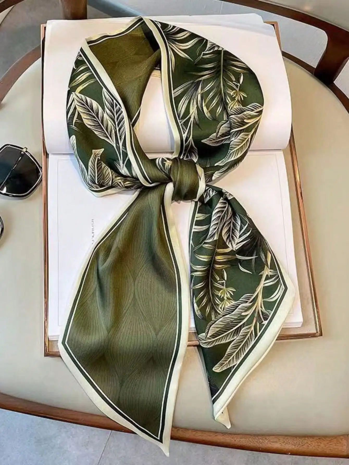 Women's Spring/Summer Casual F - Scarf Silk Square 评论和价格