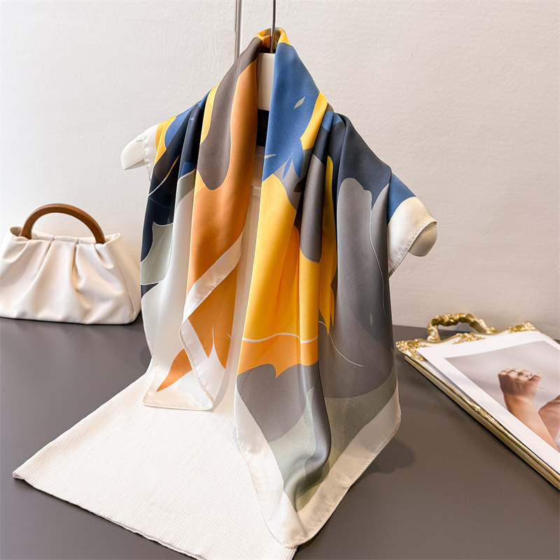 2026 New Women Square Scarf Im - Scarf Silk Square 评论和价格