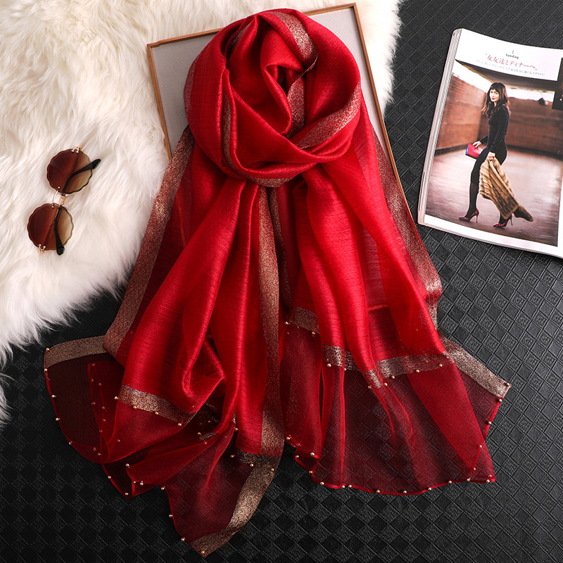 2024 Luxury 100% Silk Shawl Sc - Scarf Silk Square 评论和价格