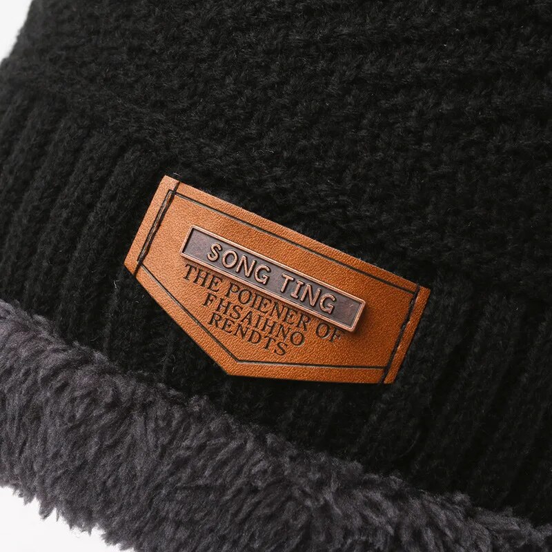 Men's Windproof Hat Outdoor Tr - Muffler Men Wool 评论和价格