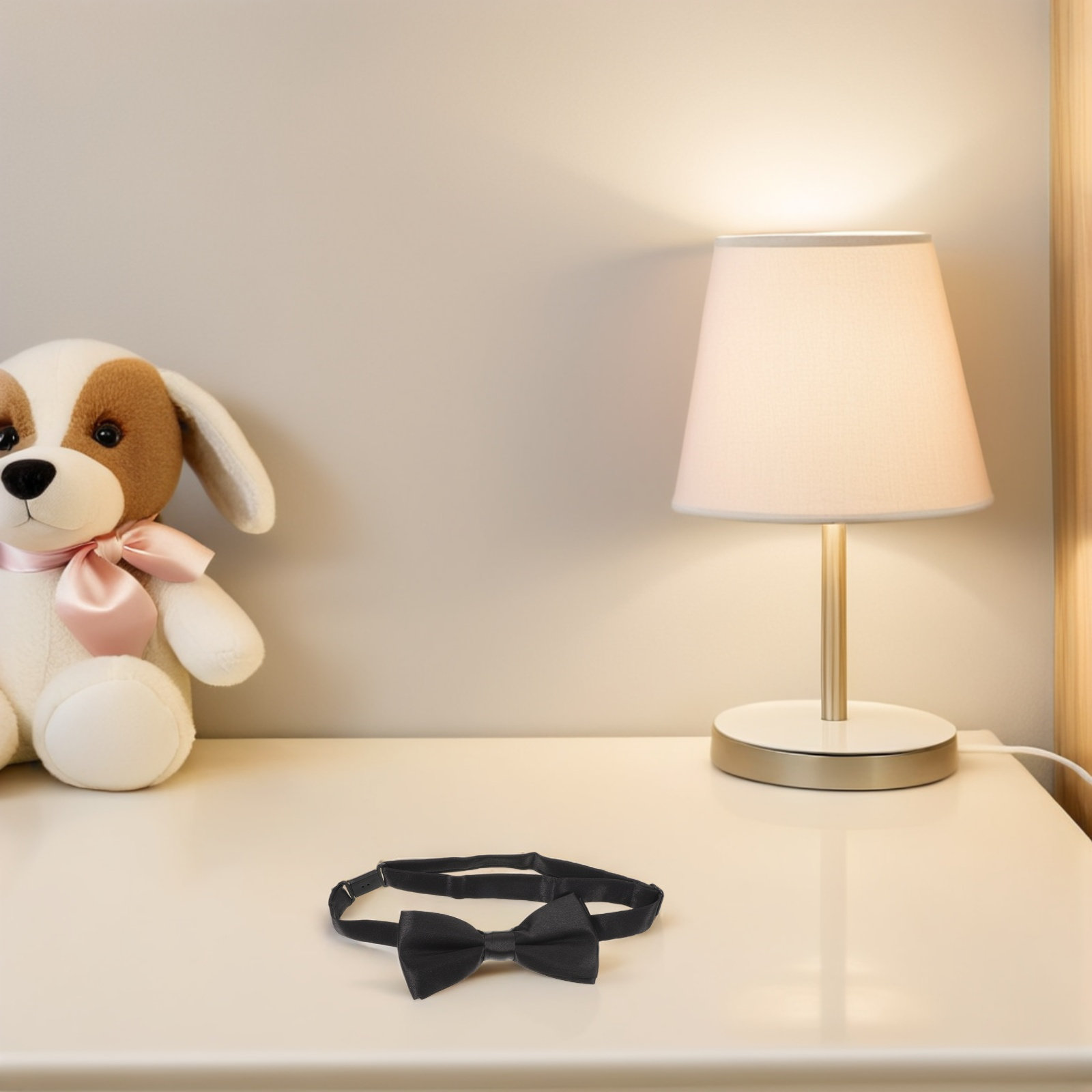 Black Adjustable Kids Bow Tie  - Bow Tie Pre Tied 评论和价格